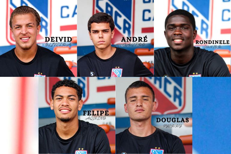 Carlos Renaux promove cinco atletas da base ao elenco profissional