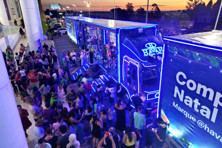 Carreata de Natal Havan chega hoje (15) a Gaspar