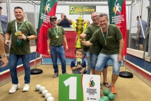 Rio Soccer conquista o título da Bocha em Trio Masculino de Brusque