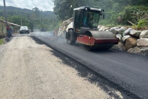 Região de acesso à Serra do Moura recebe quase um quilômetro de nova pavimentação