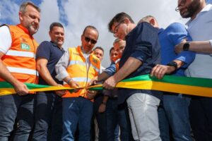 Governador libera segundo elevado da Antônio Heil que dá acesso à BR-101 em Itajaí