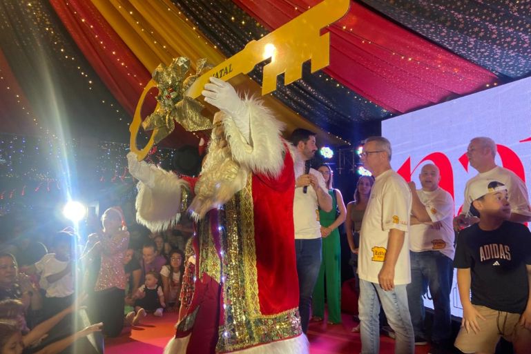 Fim de Ano Encantado em Brusque: comunidade prestigia abertura oficial