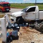 Motociclista morre após ser arremessado sobre capô de caminhonete  na BR-470 em SC