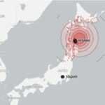 Terremoto de magnitude 7,6 atinge o Japão e provoca alerta de tsunami