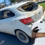 PM prende acusado por ataques com martelo em estabelecimento de Timbó