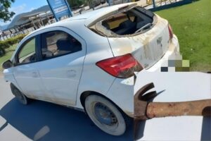 PM prende acusado por ataques com martelo em estabelecimento de Timbó