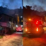 VÍDEO: Incêndio atinge residência no bairro Águas Claras, em Brusque