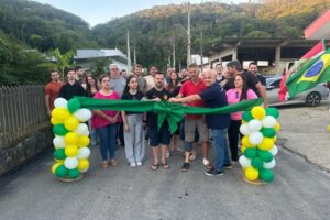 Pavimentação de via em São Pedro é concluída pelo Programa de Pavimentação Comunitária