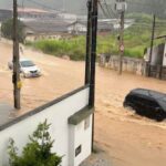 Defesa Civil de Brusque registra 4 ocorrências e alerta para chuvas nesta terça (30)