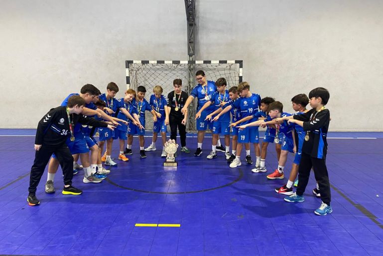 Brusque conquista título estadual da Liga SC de Handebol Sub-12 2025