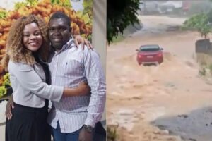 Identificadas as vítimas que estavam no carro arrastado por enxurrada em Palhoça