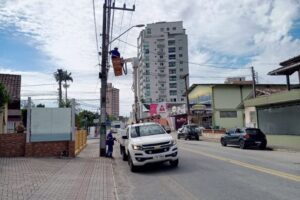 Instalação de lâmpadas de LED chega a São Pedro