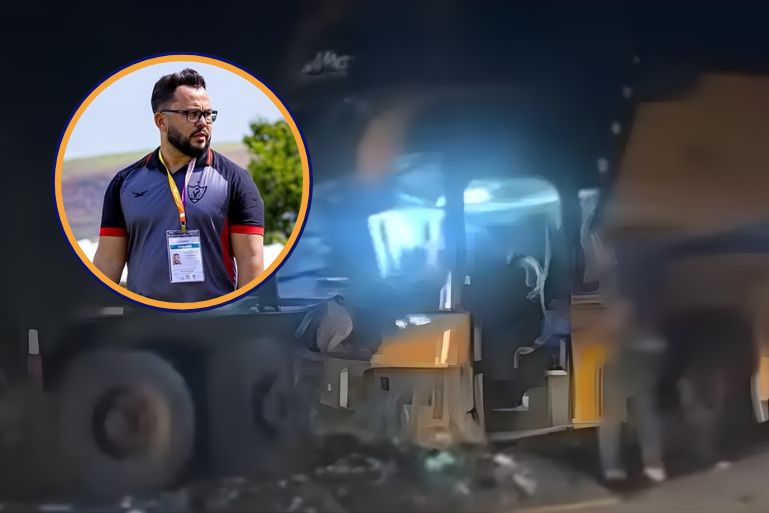 Ônibus de time da Copinha se envolve em acidente e preparador físico morre