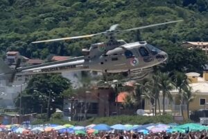 Bombeiros atendem afogamento com óbito em praia de Bombinhas