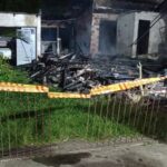Chamas devastam residência em Tubarão e deixam uma vítima fatal