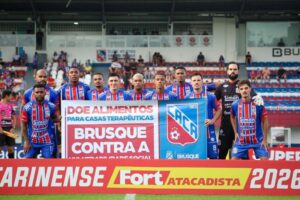 Campanha solidária de arrecadação de alimentos segue nos jogos do Carlos Renaux