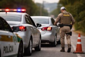 Homem que tinha adesivo de cruz suástica no carro é denunciado por divulgação do nazismo