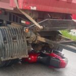 Motociclista morre em grave acidente envolvendo caminhão em Joinville