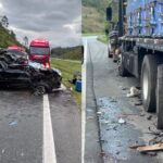 Grave acidente na BR-470 deixa cinco vítimas em Ilhota