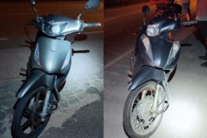 Homem fica gravemente ferido após colisão frontal entre motos na Rod. Ivo Silveira, em Brusque