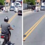 Colisão entre carro e moto mobiliza o Corpo de Bombeiros em Brusque