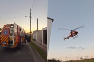 Bebê de 8 meses é salvo após afogamento em residência em SC