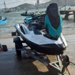 Flagrante de condução perigosa: PM intercepta jet ski pilotado sem habilitação em Itapema