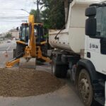 Secretaria de Obras mantém ritmo intenso de trabalhos durante recesso