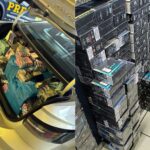 PRF intercepta carga ilegal de medicamentos e cigarros eletrônicos em SC