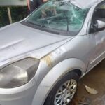 VÍDEO: Mulher fica ferida após capotamento em Guabiruba