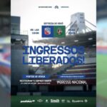 Ingressos à venda para a estreia do Carlos Renaux no estadual