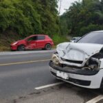 Colisão entre dois veículos deixa feridos na rodovia Pedro Merísio, em Botuverá