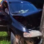 Motorista morre após colisão violenta com poste na SC-477