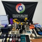 Polícia Militar prende autor de furto e recupera produtos em Blumenau