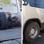 Motorista morre após sofrer mal súbito e bater guincho em ônibus