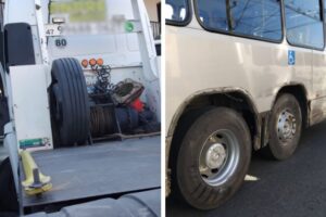 Motorista morre após sofrer mal súbito e bater guincho em ônibus