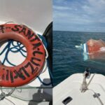 VÍDEO: Filho sobrevive, mas pai morre após naufrágio em São Francisco do Sul