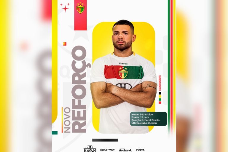 Brusque FC anuncia Léo Ataíde para reforçar defesa na Série C