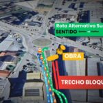 Obra em tubulação irá interditar trecho da Rodovia Ivo Silveira na próxima semana