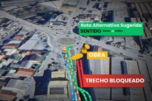 Obra em tubulação irá interditar trecho da Rodovia Ivo Silveira na próxima semana