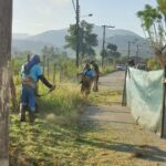 Brusque realiza grande força-tarefa de roçada em vários bairros