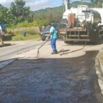 Via no Azambuja passa por recuperação asfáltica