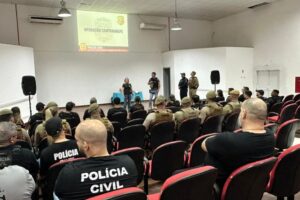 Operação CONTRAGOLPE desmantela ponto de tráfico em Porto Belo