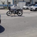 Motociclista fica ferido em acidente na rua Maximiliano Furbringer