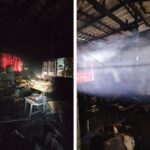 Incêndio atinge edificação de dois andares em Itajaí