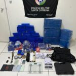 PM apreende 125 quilos de maconha e prende trio por tráfico em Blumenau