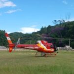 VÍDEO: Helicóptero Arcanjo é acionado após acidente no bairro Limeira