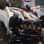 Jovem de 18 anos morre após carro capotar na BR-153 em Irani