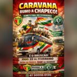 Torcida do Brusque organiza caravana para semifinal contra a Chapecoense