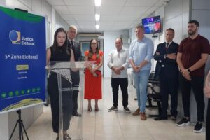 Guabiruba inaugura posto da Justiça Eleitoral e amplia acesso aos serviços